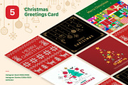 Christmas Greeting Card, a Social Media Template by muhisya (Thumbnail 1 of 8)