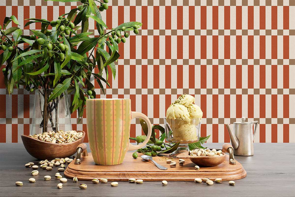 Cozy autumn geometric patterns, a Pattern Graphic by Tani Kuzminka (Photo 10 of 25)