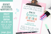 Tricky Letters Practice Worksheet, a Graphic by Jordyn Alison Designs (Thumbnail 1 of 5)