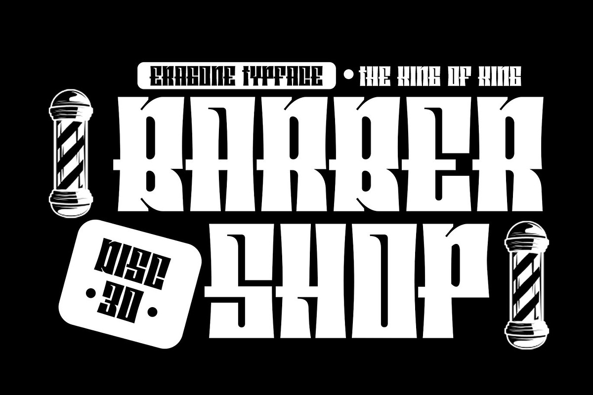 Koma Display Font, a Sans Serif Font by Luna Shop (Photo 5 of 5)
