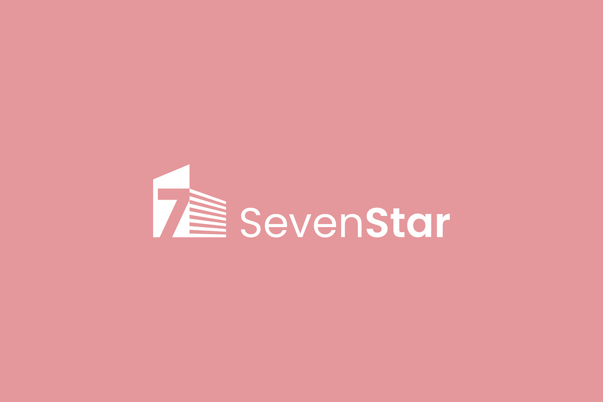 Letter Seven - Star Logo Template, a Branding & Logo Template by Graplick (Photo 6 of 9)