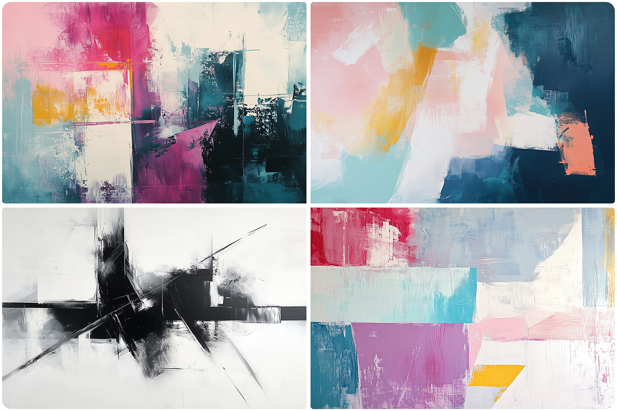 60 Art Paintings Style Series, a Background Graphic by Textures & Backgrounds (Photo 14 of 19)