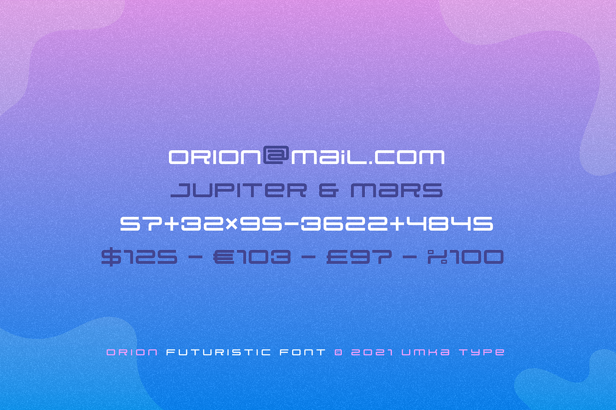 Orion Display Font, a Sans Serif Font by alpercakici (Photo 5 of 9)