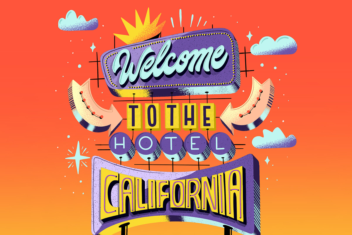 CompoBooster Procreate Retro Brushes, a Brushes & More by Nubikini Studio & Co. (Photo 6 of 7)