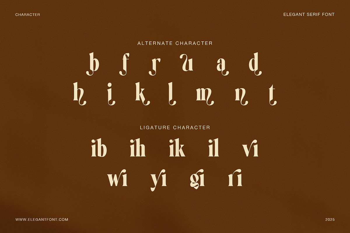 Annutte Elegant Serif Display Font, a Serif Font by Elegant Font (Photo 8 of 8)