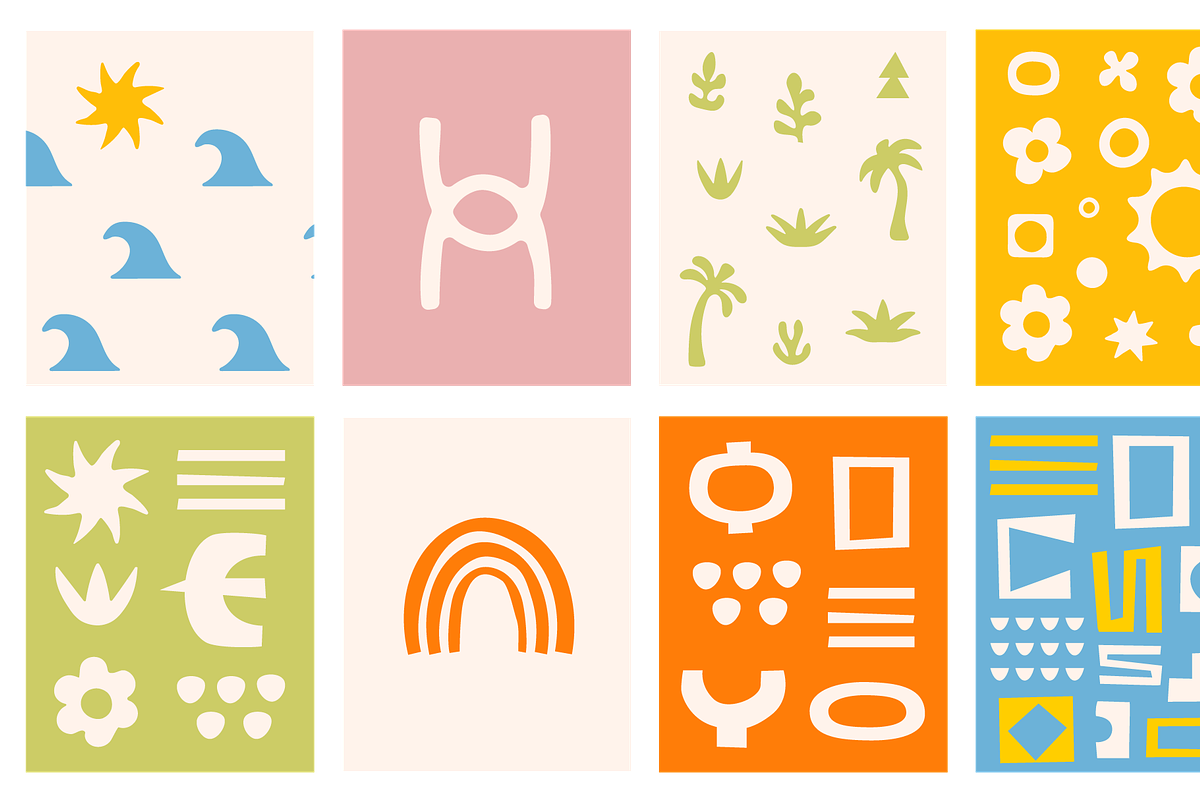 Boho Shapes bundle. Abstract shapes, an Object Graphic by Mark Skitsky (Photo 8 of 8)