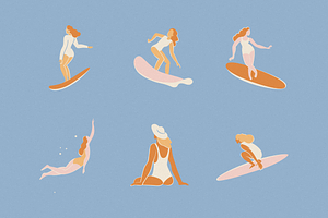 Summer Vibes, Vector Elements