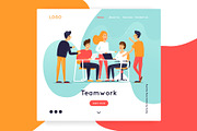 landing page, an App Template by Podis (Thumbnail 5 of 16)