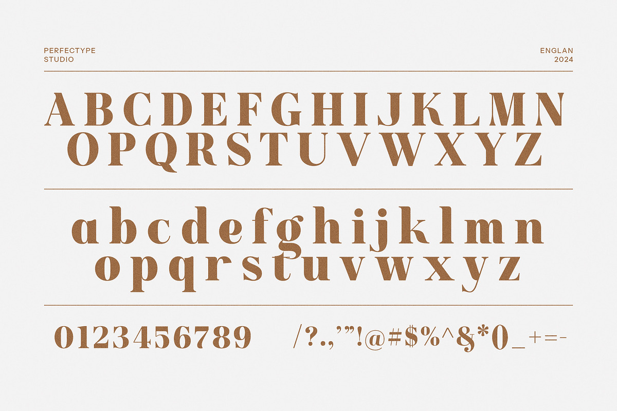 Englan Modern Serif Font, a Serif Font by Perfectype (Photo 8 of 8)