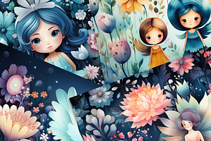 Fairies And Florals