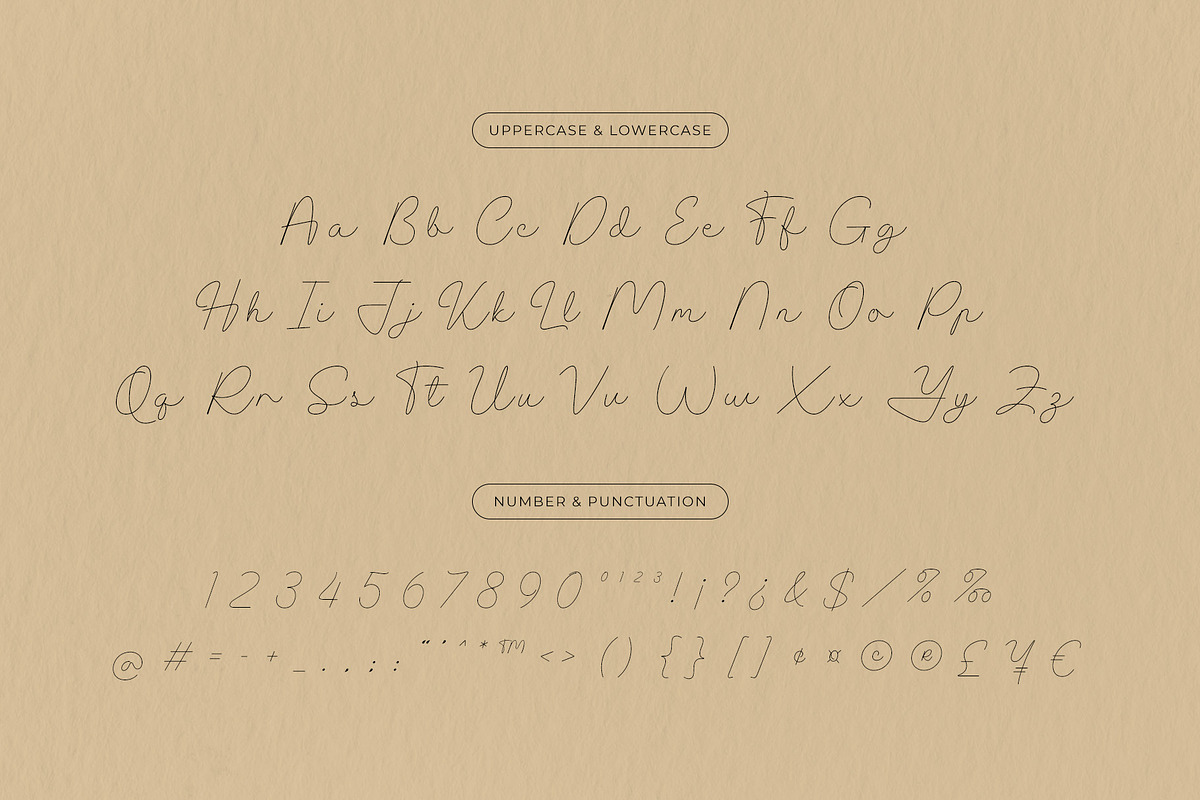 Estrader — A Handwritten Script Font, a Script Font by Almeera Std (Photo 10 of 10)