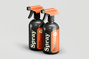 Spray Bottle Mock-up, a Product Mockup by zippypixelstudio (Thumbnail 12 of 12)