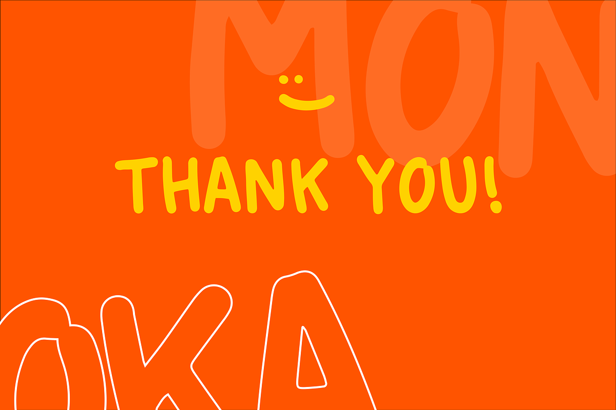 Monoka - Handwritten Uppercase Font, a Script Font by Boediman (Photo 6 of 6)