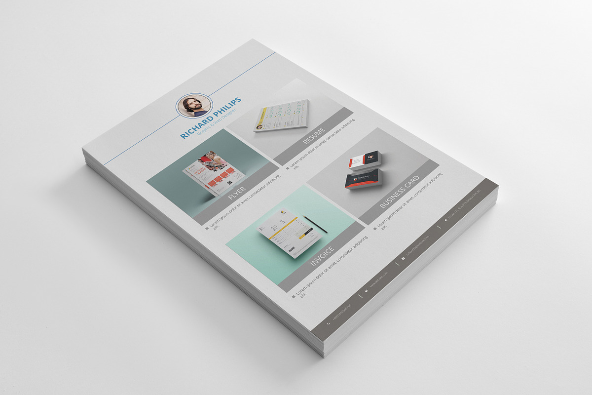 Resume, a Resume Template by art_ample (Photo 4 of 4)