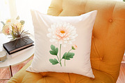 Neutral Bloom Watercolor Flowers Set, an Illustration by Sublimation Artist (Thumbnail 6 of 6)