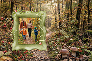 Watercolor Frames Autumn Clipart, an Object Illustration by Pattern + watercolor (Thumbnail 8 of 10)
