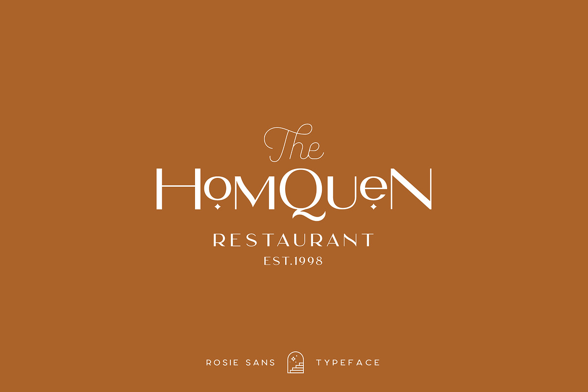 Rosie Sans - Gorgeous Typeface, a Sans Serif Font by Kaligra.co (Photo 37 of 44)
