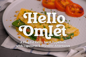 Helo Omlet Modern Serif Font