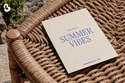 A5 Print Mockup – Rattan Chair, an Advertising Mockup by Bruto Mockups (Thumbnail 1 of 3)