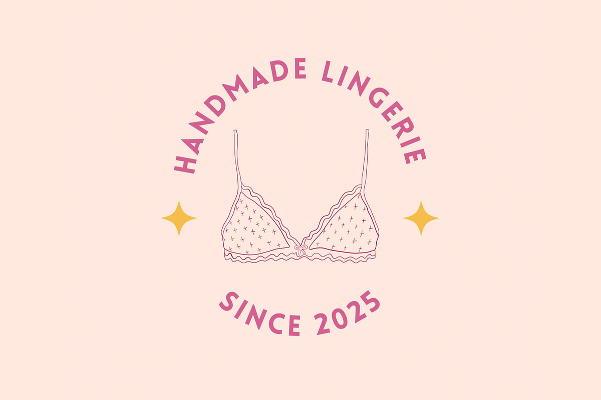 Hand drawn vector Lineart Bra set, an Illustration by esylvia (Photo 3 of 9)