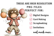 Whimsical Kids Easter Clipart, an Illustration by OK Design (Thumbnail 4 of 6)