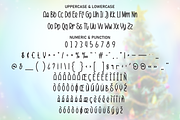 Rainbow Christmas | Script Font, a Script Font by Scratchones (Thumbnail 7 of 8)