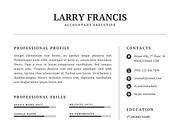 Resume Template 3 pages, a Resume Template by Axpand (Thumbnail 4 of 5)