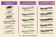 Markers for Procreate, a Brush Add-On by Brian Ritter Design (Thumbnail 6 of 11)