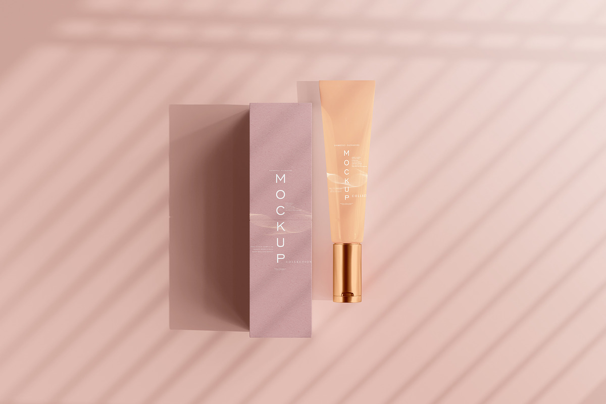 390+ Cosmetic Branding Mockup Scenes, a Cups & Container Mockup by pmvch (Photo 250 of 367)