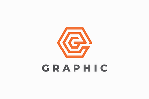 Hexagon Letter G Logo Design