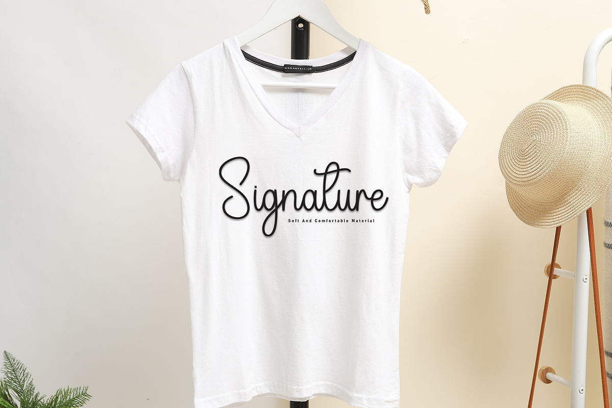 Rainbow | Script Font, a Handwritten Font by Scratchones (Photo 3 of 9)