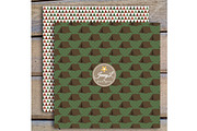 Camping Digital Papers & Clipart, a Pattern Graphic by JennyL Designs (Thumbnail 4 of 5)