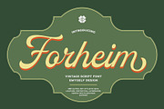 ED Forheim - Vintage Script, a Script Font by Emyself Design (Thumbnail 1 of 12)