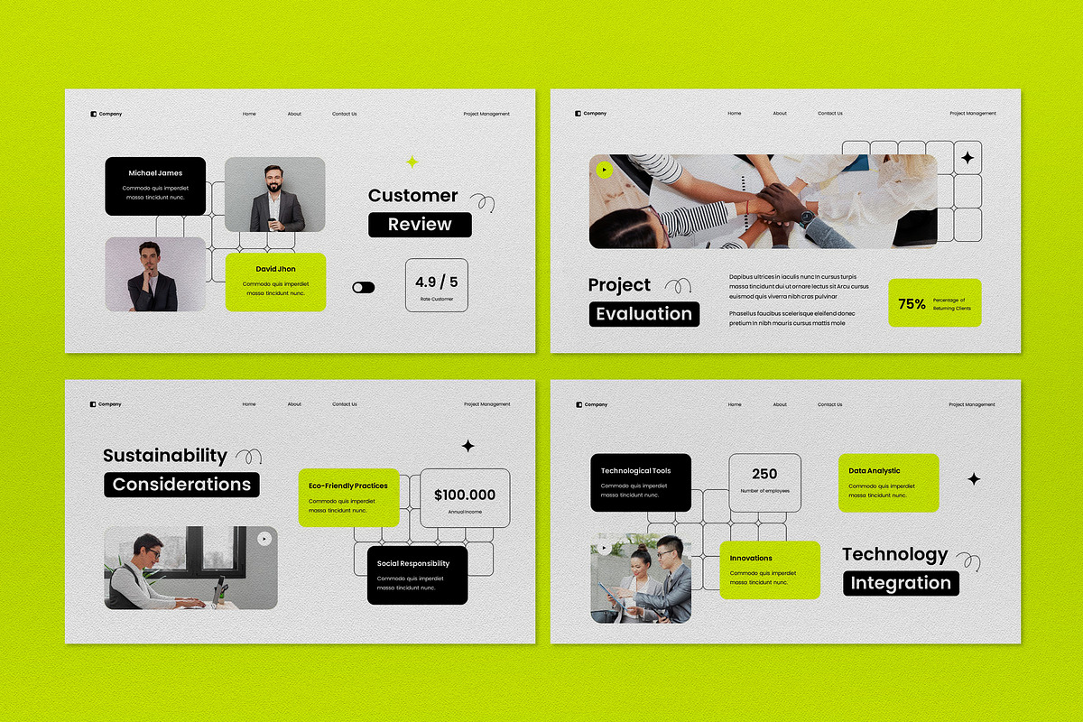Project Management Presentation, a Presentation Template by graphicook (Photo 4 of 5)