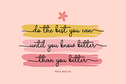 APOC - Hi Maria Font Duo, a Script Font by a Piece of Cake (Thumbnail 5 of 20)