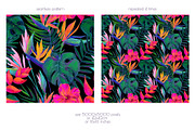 Birds of Paradise graphics/patterns, a Pattern Graphic by Salted Galaxy (Thumbnail 5 of 14)