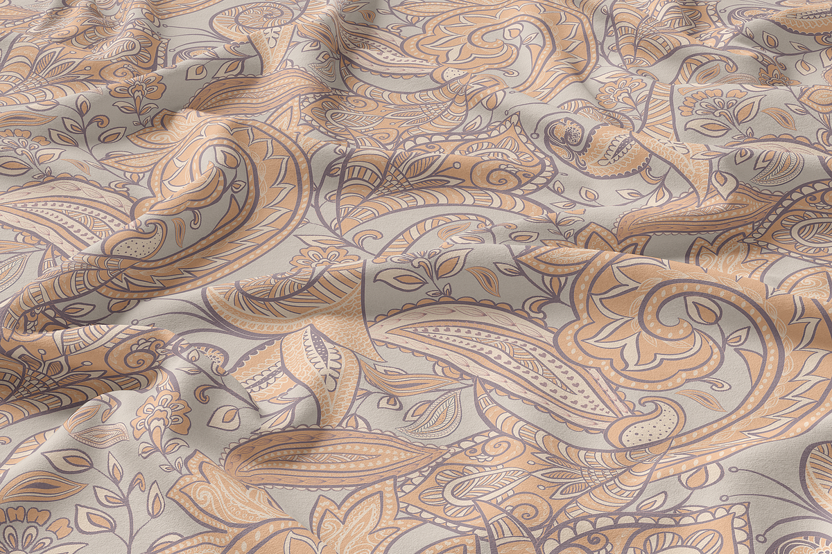 Indian Paisley Pattern, a Pattern Graphic by Lady Bruniere Design (Photo 6 of 11)