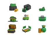 3D Finance & Money Pack, a 3D by Dudukbersama (Thumbnail 2 of 3)