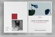 Minimal Studio Brochure Template, a Brochure Template by Boris Cupac (Thumbnail 2 of 7)