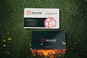 3d house business card, a Business Card Template by Indigo Graphic Shop (Thumbnail 1 of 4)