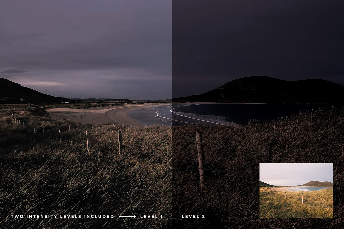 Day to Night Scene Photoshop Effect, a Templates & Theme by velvetmade.designs (Photo 5 of 8)