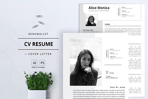 Minimalist CV Resume