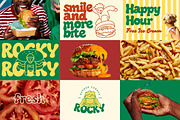 Somefun Retro Pop Display, a Sans Serif Font by Sloulyfe (Thumbnail 4 of 10)