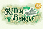 Rotten Banquet, a Font by Subqi Std (Thumbnail 1 of 10)