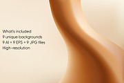 Coffee Wave Gradient Backgrounds, a Background Graphic by Bielousova Art (Thumbnail 4 of 5)