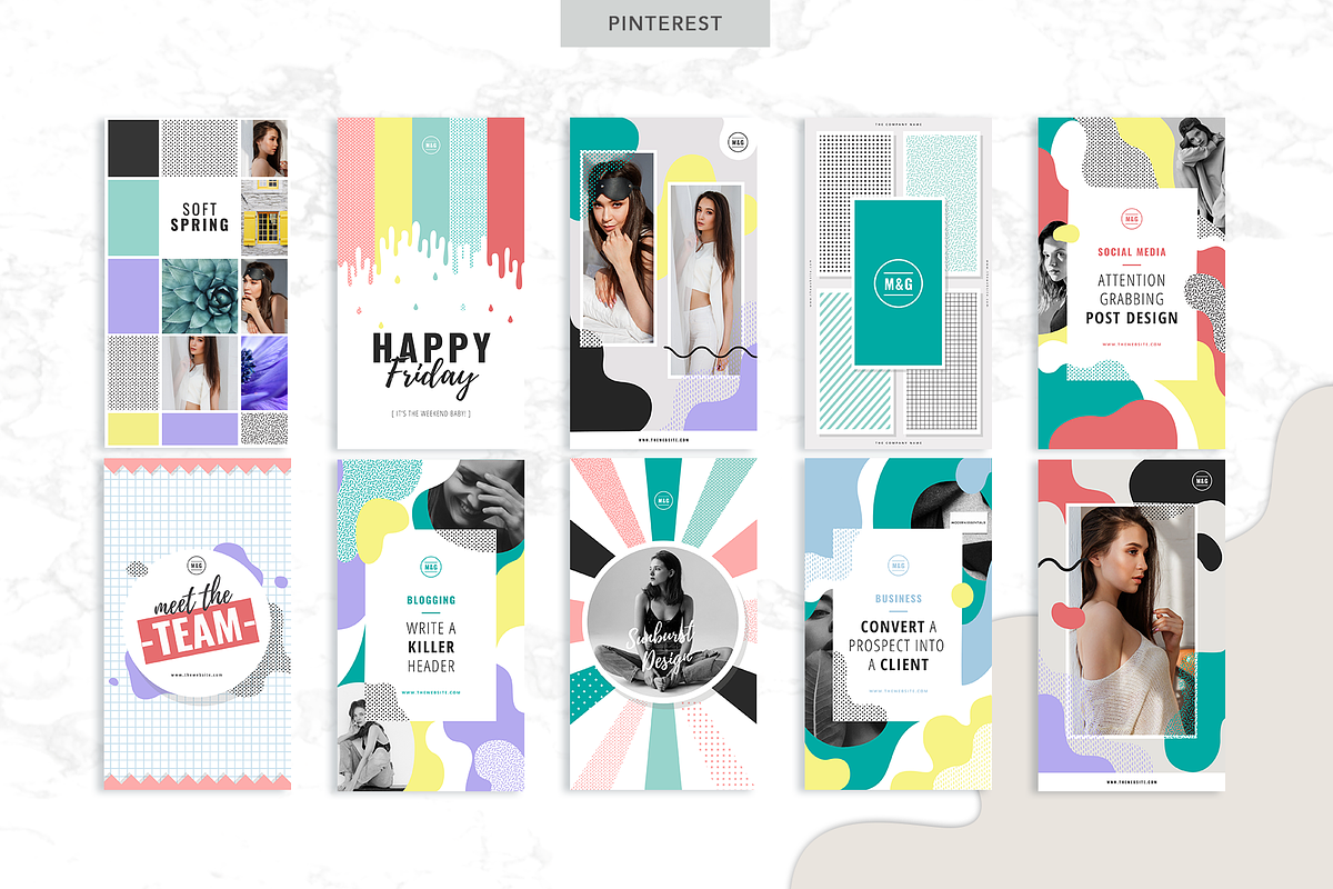 COLOR POP | Social | CANVA, a Social Media Template by Marigold Studios (Photo 8 of 8)