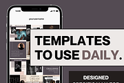 36 Fashion Instagram Templates, a Social Media Template by The Lone Crowd (Thumbnail 6 of 9)