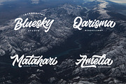 Saekana Script, a Script Font by sizimon (Thumbnail 6 of 9)