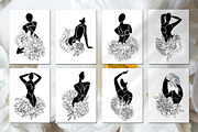 Female bodies and line art peonies, an Object Graphic by Vera●Suleimanova (Thumbnail 5 of 17)