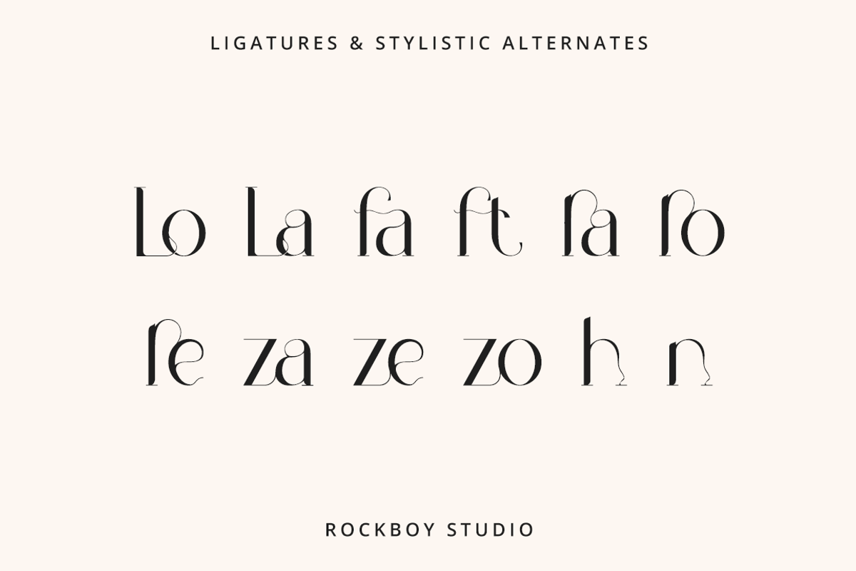 Regranek - Display Serif Font, a Serif Font by RockboyStd (Photo 11 of 12)